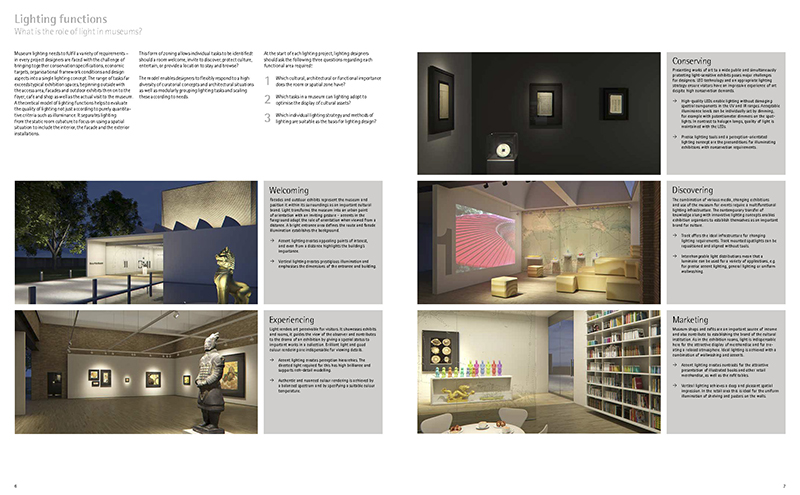 Zone d’entrée, salles d’exposition avec tableaux et statue de guerrier et boutique dans un musée.