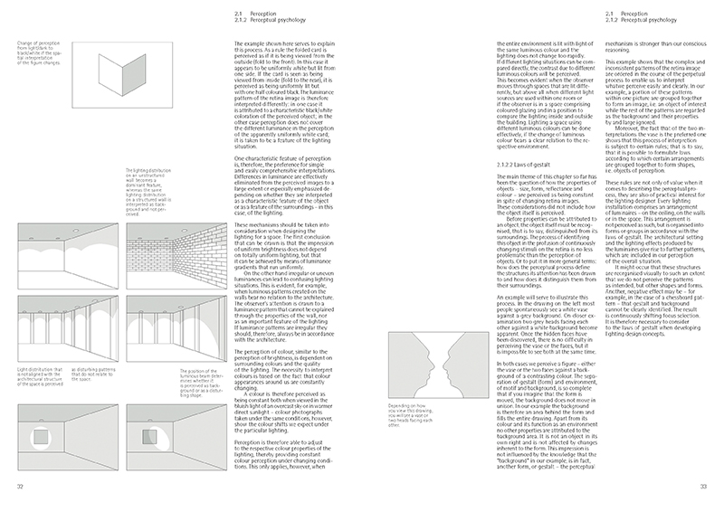 Schwarz-weiß Skizzen von Räumen mit verschiedenem Wandmuster und Ausstellungsräumen.